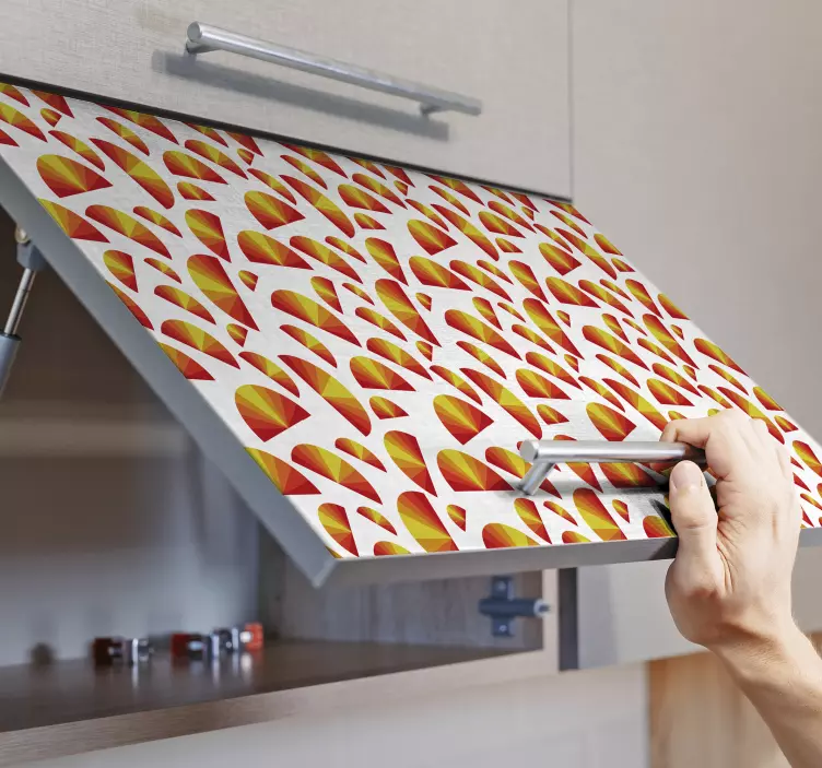 Vintage naplemente bútor matrica - TenStickers