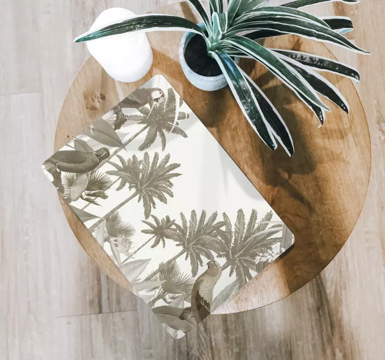 Vintage trópusi fauna laptop skinek - TenStickers