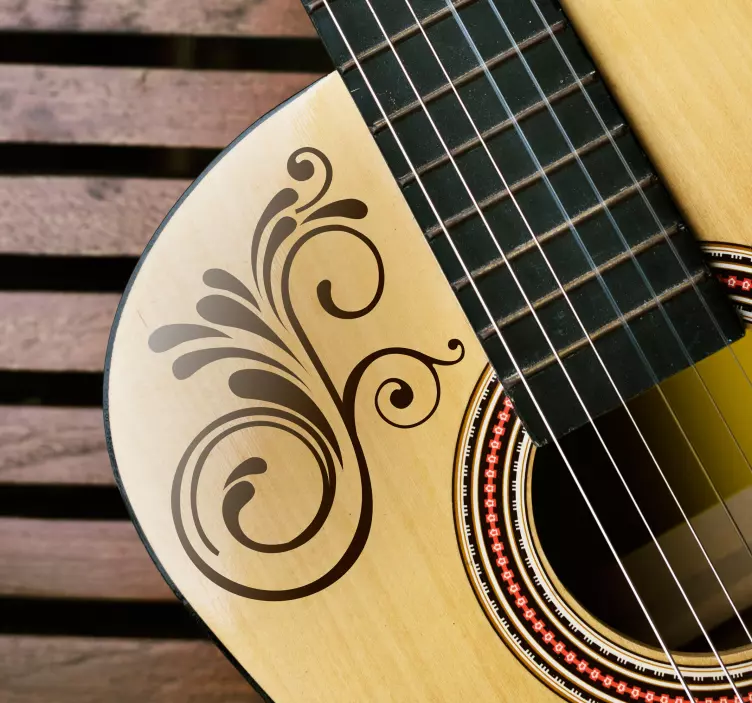 Virágos matrica - TenStickers