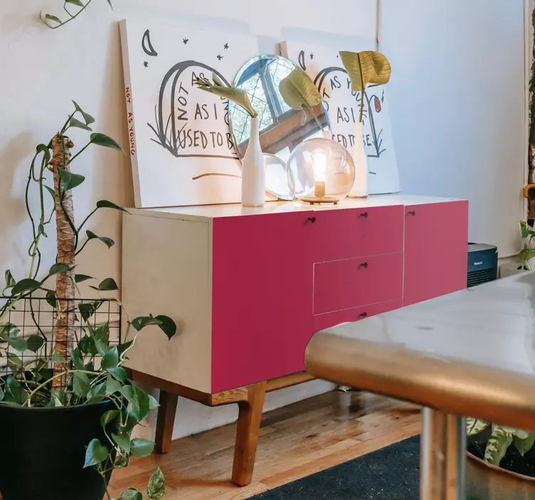 Viva magenta bútormatrica 3600 - TenStickers