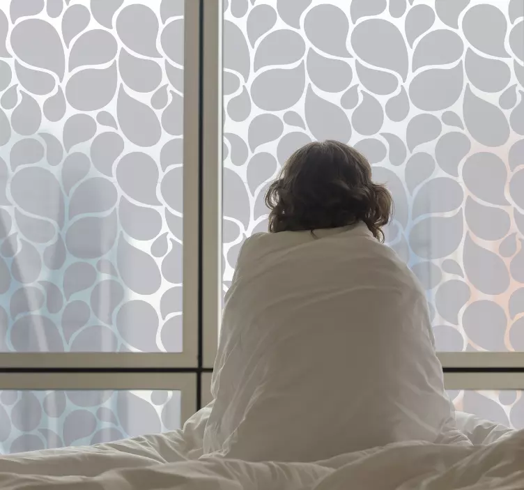 Vízcsepp ablak matrica - TenStickers