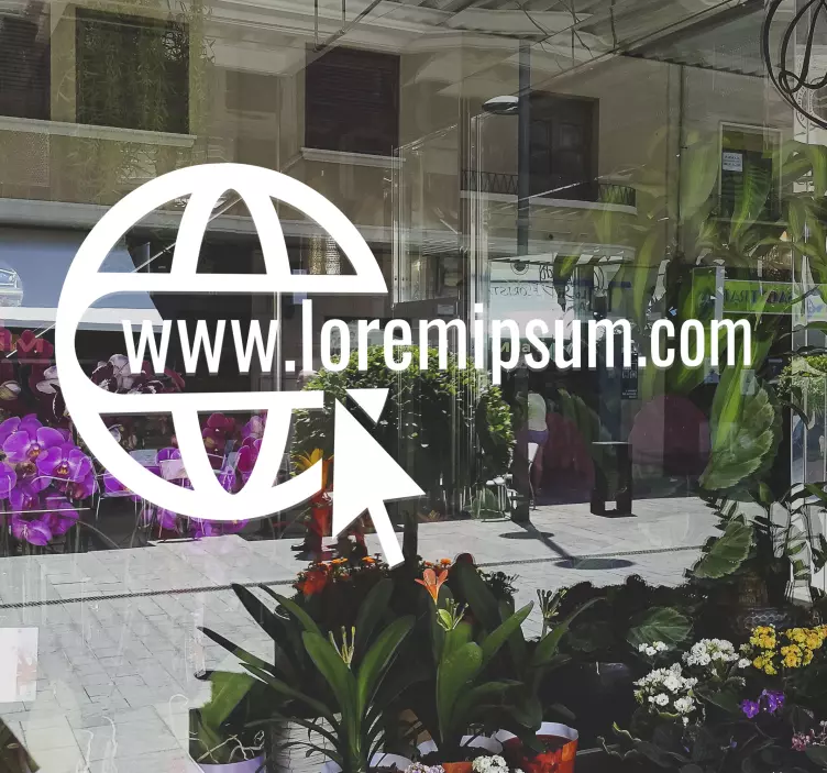 Weboldal internetes bakelit matrica - TenStickers