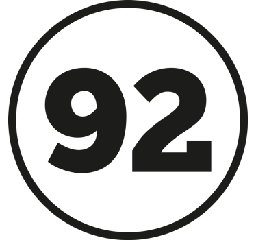 Rally számot autó matrica - TenStickers