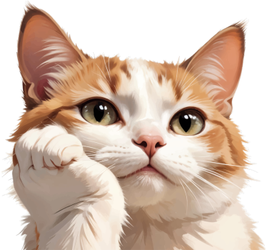 Macska gondolkodik autó matrica - TenStickers