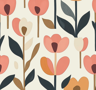 Tulipánok Bútor falmatrica - TenStickers