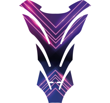 Neon motoros matrica - TenStickers