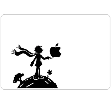 Sziluettje a kis herceg laptop bőr - TenStickers