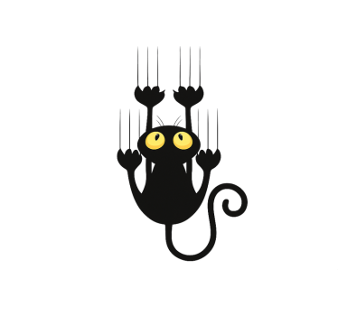 Vicces karcolós autó matrica - TenStickers