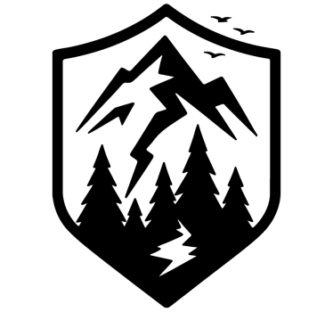 Timberline Ösvény matrica bicikli - TenStickers