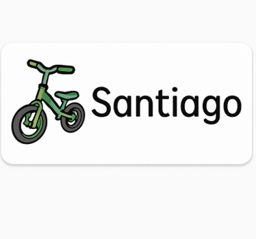 Tulajdonos jel matrica bicikli - TenStickers