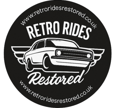 Retro kör alakú szélvédő autó matrica - TenStickers
