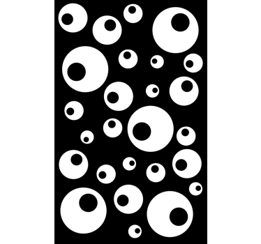 Vízi gyöngy ablak matrica - TenStickers