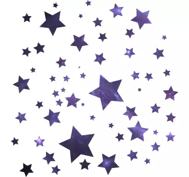 Világegyetem csillagok űrmatrica - TenStickers