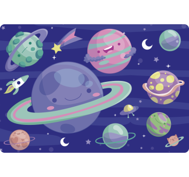 Színes asztrális laptop bőr - TenStickers