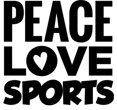 Béke sport szöveg fali matrica - TenStickers
