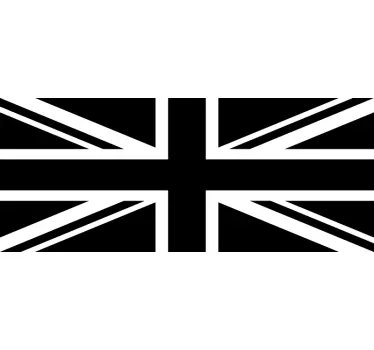 Brit zászló matrica - TenStickers