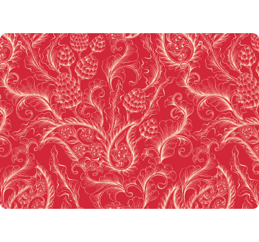Paisley illusztráció laptop bőr matrica - TenStickers