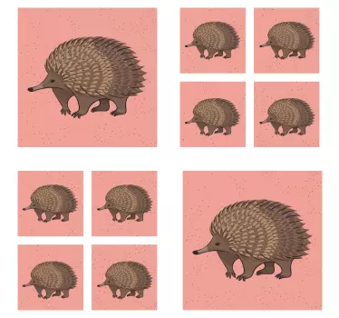 Tüskés csempe áthelyezéssel - TenStickers