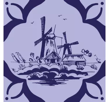 Malmok a tengeri cserép transzferen - TenStickers