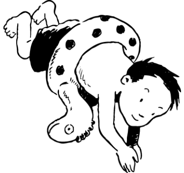 Játékos gyermekminta matrica gyerekeknek - TenStickers
