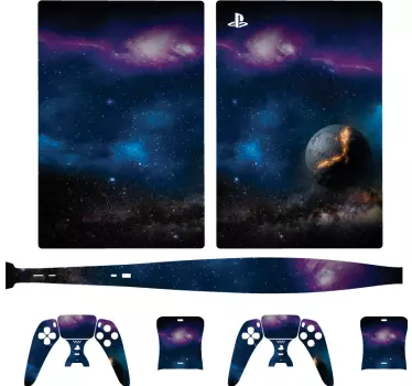 Cosmos playstation 5 bőr matrica - TenStickers