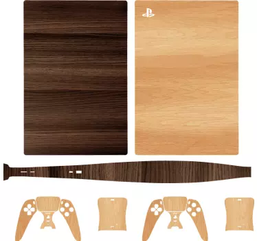 Fa textúra playstation 5 matrica - TenStickers