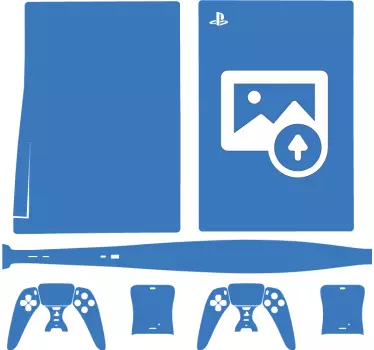 Ps5 személyre szabható playstation 5 matricák - TenStickers