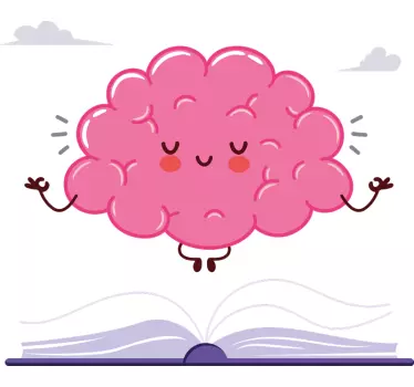 Relax agy rajz fal matrica - TenStickers