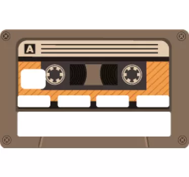 Retro kazetta kártya hitelkártya matrica - TenStickers