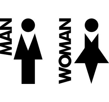 Wc-jel üvegajtó matrica - TenStickers