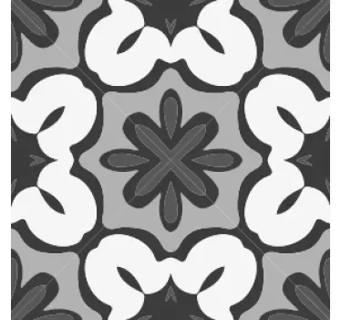 Geometrikus konyhai dizájn csempematrica - TenStickers