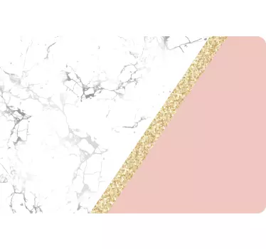 Márvány és csillogás matrica laptophoz - TenStickers
