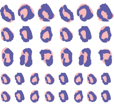 Rózsaszín leopárd bicikli matrica - TenStickers