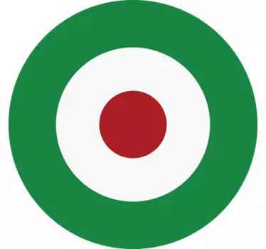 Koncentrikus kerek céltábla - TenStickers