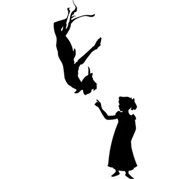 Wendy & peter pan falimatrica - TenStickers