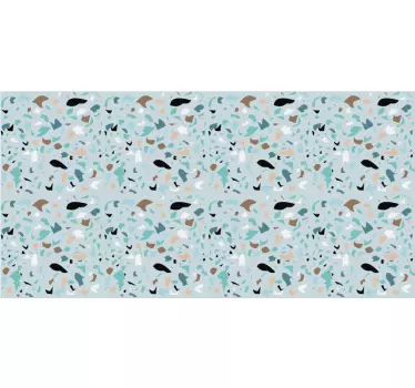 Terrazzo stílusú matricák a bútorokhoz - TenStickers