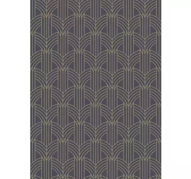 Art deco stílusú geo mintás matricák bútorokhoz - TenStickers