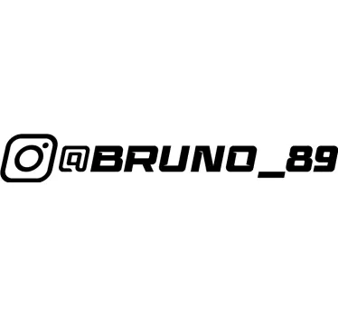racing instagram autó matrica - TenStickers
