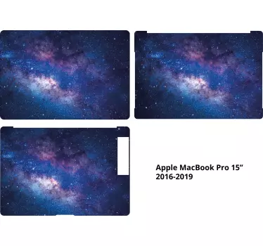 Tejút galaxy science laptop skin - TenStickers