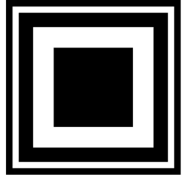Négyzetek csempe matrica - TenStickers