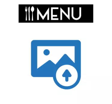 Matrica Személyre szabott menü qr kódja - TenStickers