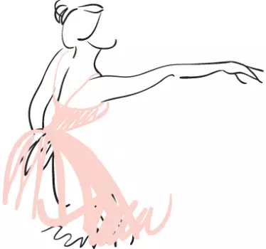Balerina falmatrica - TenStickers