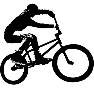 Bmx motoros falmatrica - TenStickers