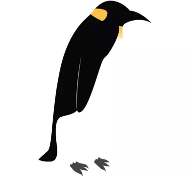 Császár pingvin falmatrica - TenStickers