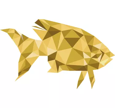 Geometrikus hal minta - hal matrica - TenStickers