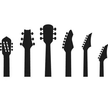 Gitár nekcs falmatrica - TenStickers