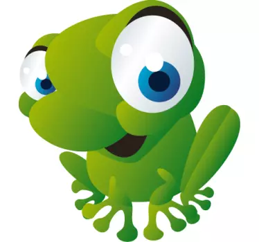 Gyerek béka falmatrica - TenStickers