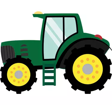 Gyermek traktor matrica - TenStickers