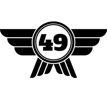 Klasszikus autó matrica - TenStickers
