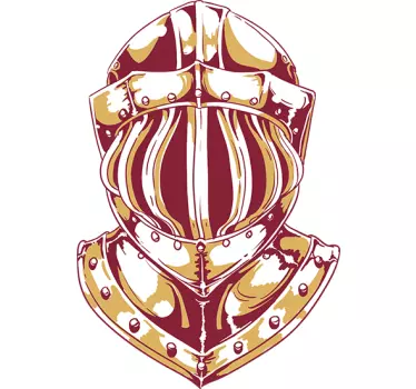 Lovagi sisak matrica - TenStickers